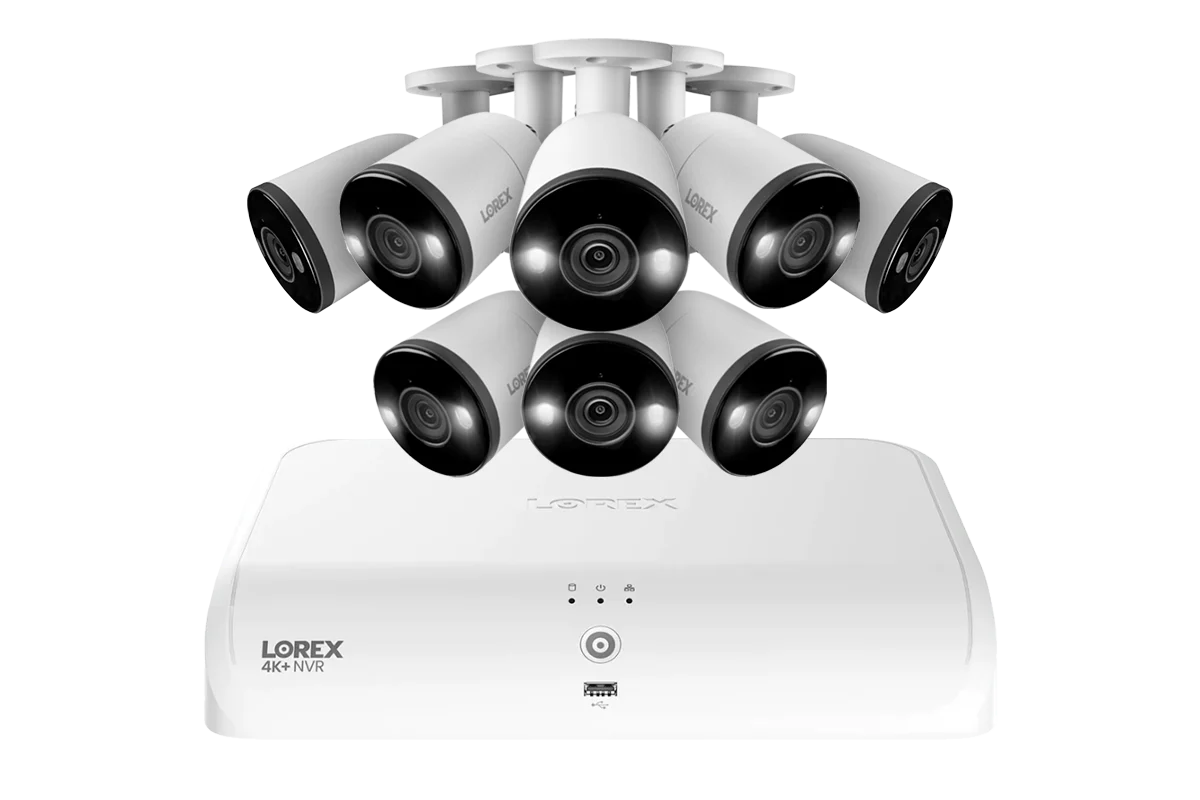 Lorex Fusion Series 4K+ 16 Channel (8 Wired + 8 Fusion Wi-Fi) 2TB Wired System with H13 Wired 4K IP Bullet Cameras - Image 8