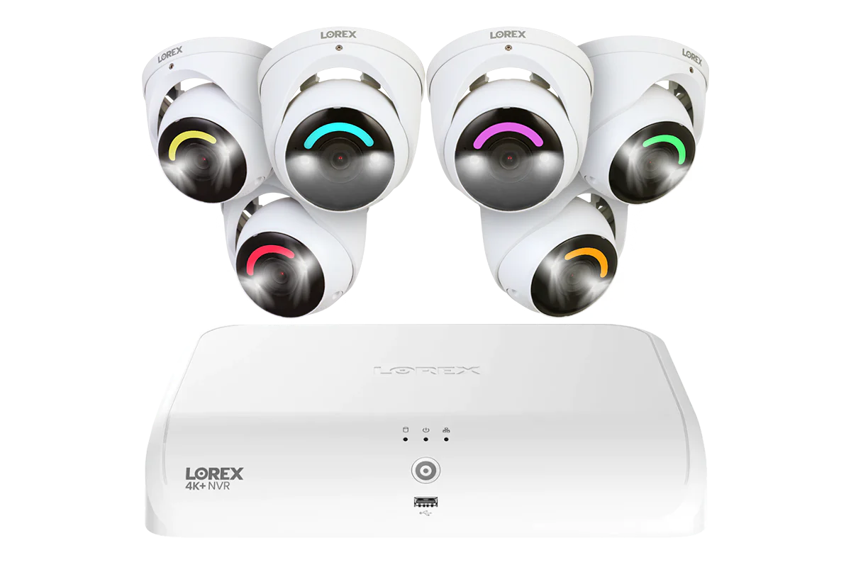 Lorex Fusion Series 4K+ 16 Channel (8 Wired + 8 Fusion Wi-Fi) 2TB Wired System with H16 Wired 4K IP Dome Cameras - Image 10