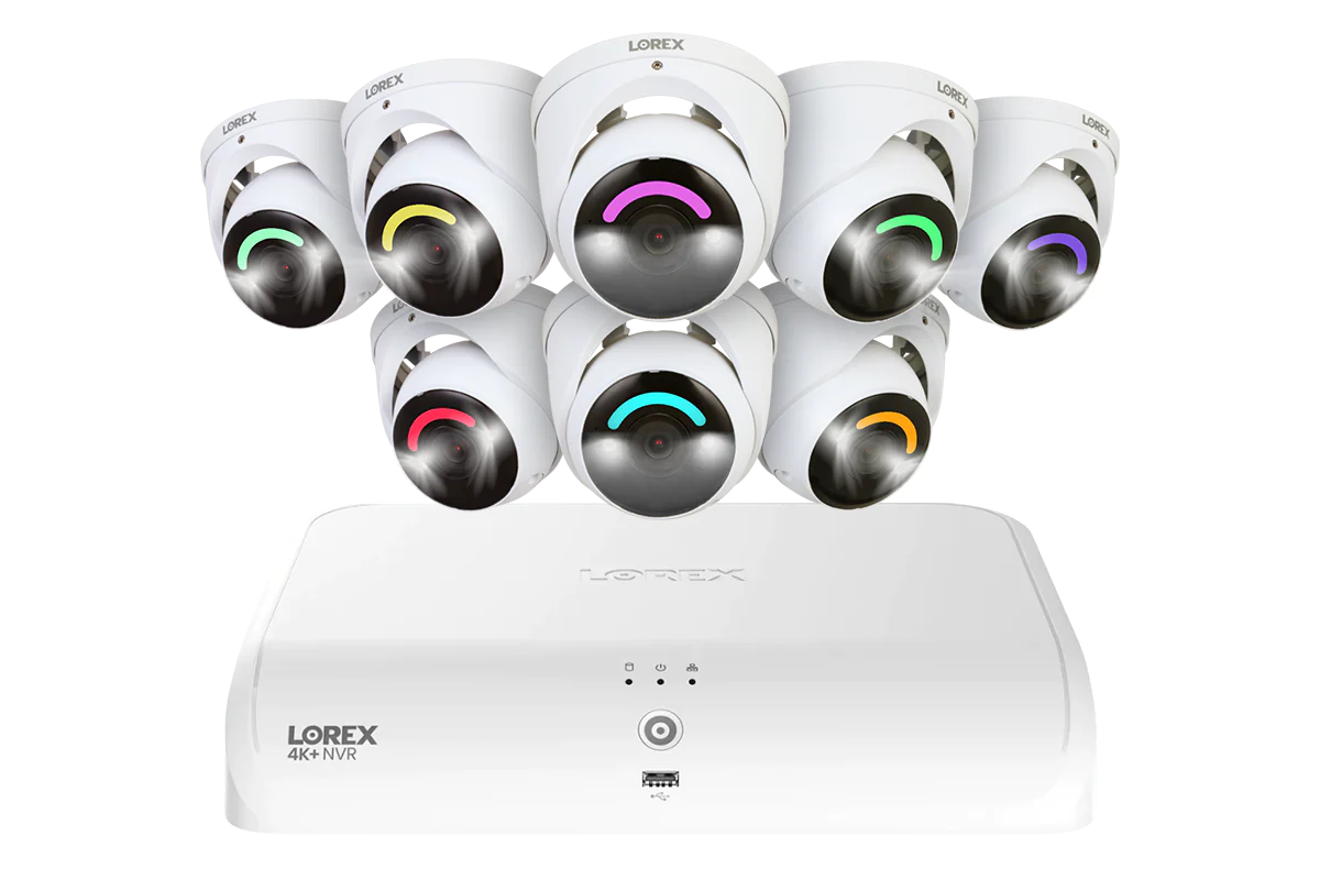 Lorex Fusion Series 4K+ 16 Channel (8 Wired + 8 Fusion Wi-Fi) 2TB Wired System with H16 Wired 4K IP Dome Cameras - Image 11