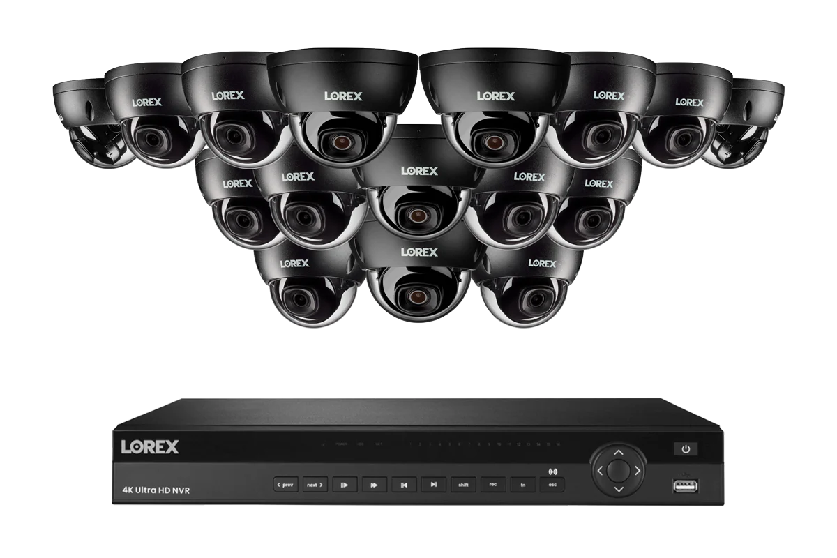 Lorex Elite Series NVR with A10 IP Dome Cameras - 4K 16-Channel 4TB Wired System - Image 6