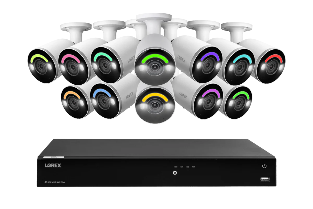 Lorex Fusion Series 4K 16 Camera Capable (Wired or Fusion Wi-Fi) 4TB Wired NVR System with H12 Wired 4K IP Bullet Cameras - Image 8