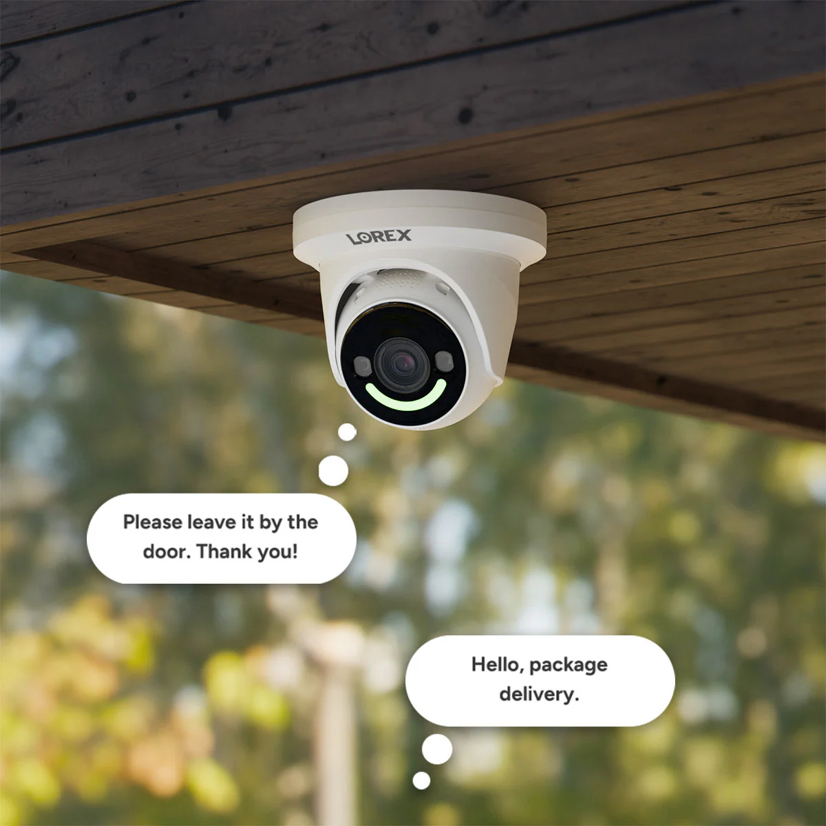Lorex Classic 4K+ PoE AI Turret Camera with Person & Vehicle Detection - Image 6