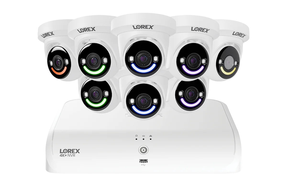 Lorex Classic 4K+ 12MP 16 Channel 2TB Wired NVR System with Smart Security Lighting Turret IP Cameras - Image 9