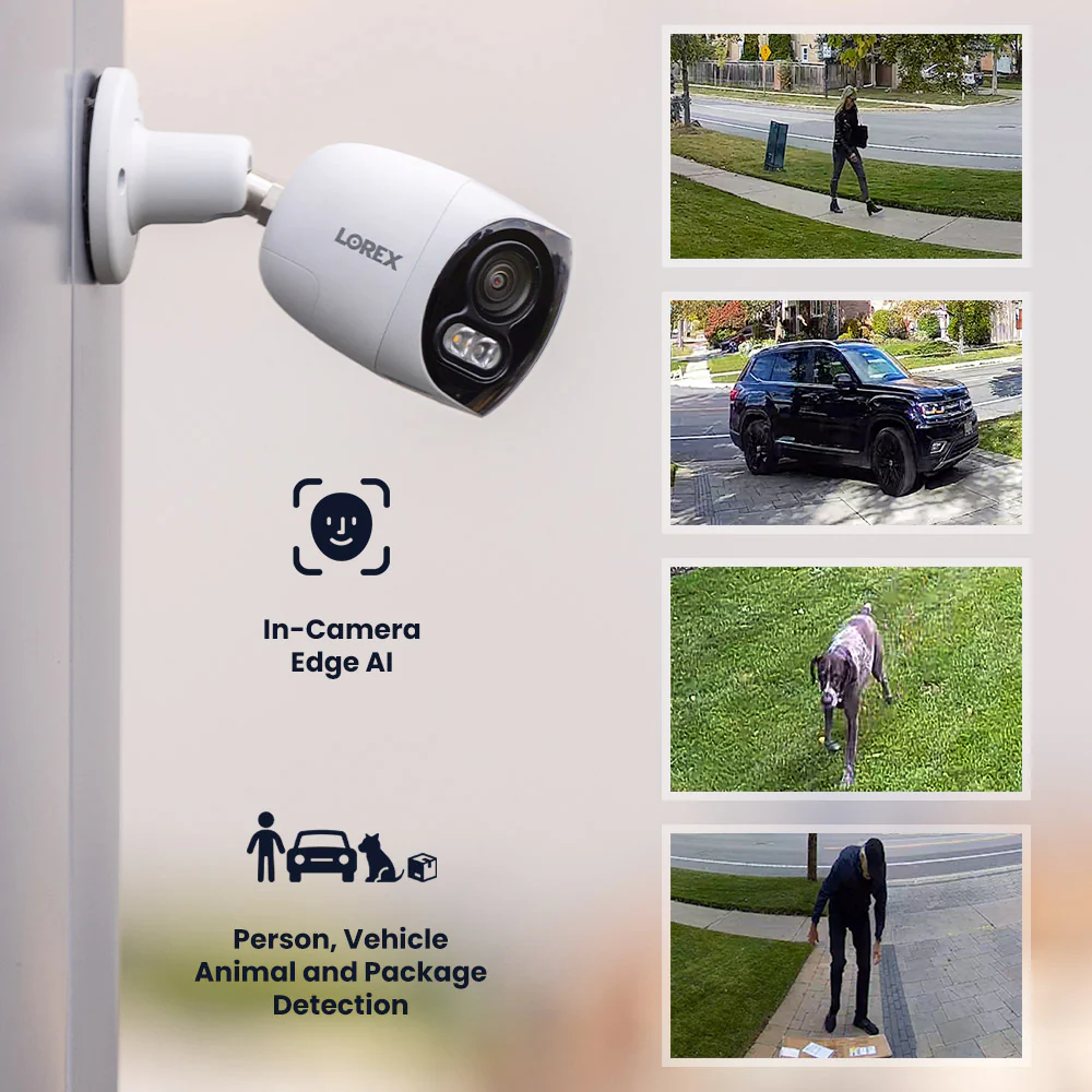 Lorex Wireless Fusion - 4K+ NVR with 4K Wired Doorbell and 4K Dual Lens Smart Security Lighting Camera - Image 7