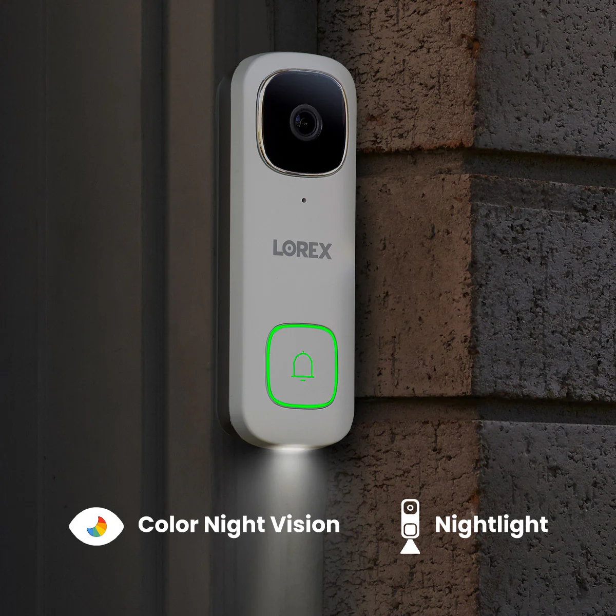 Lorex Wireless Fusion - 4K+ NVR with 2K Wired Doorbell, Outdoor Pan-Tilt Camera, Wi-Fi Floodlight Camera, Two 4K Wi-Fi 6 Outdoor Cameras and Two Indoor Pan-Tilt Cameras - Image 8