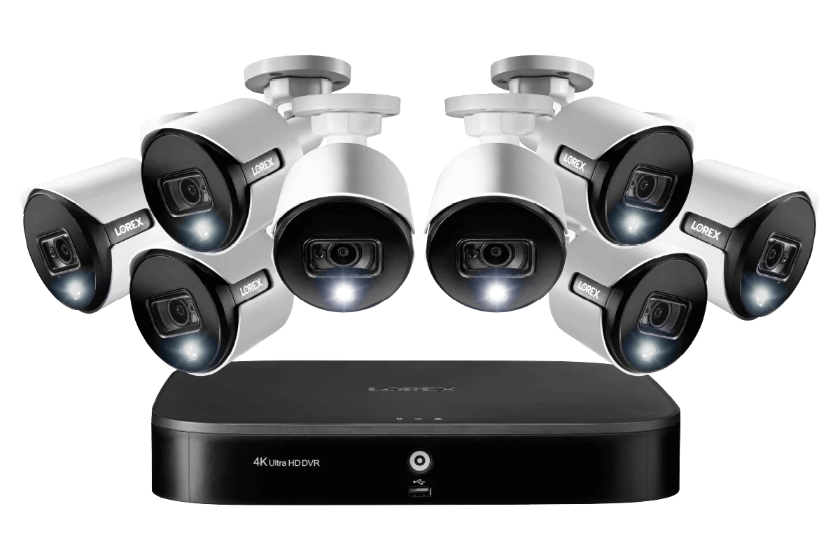 Smart 4K 8-channel 2TB DVR with 5MP Deterrence Bullet Cameras - Image 9