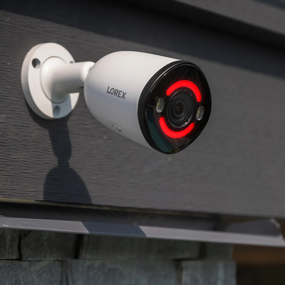 Lorex 4K+ Fusion Wired NVR System with 4 Bullet IP Cameras Featuring 12MP Ultra HD and Smart Security Lighting - Image 4