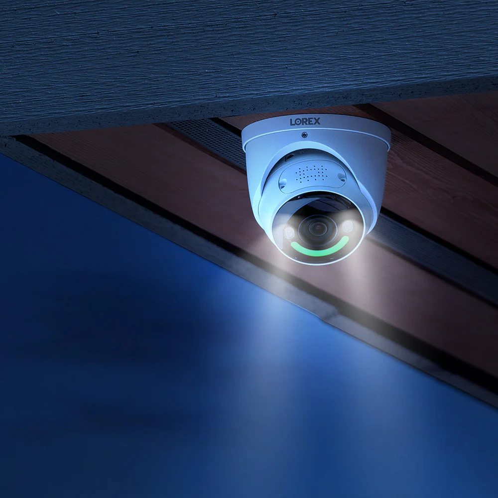Lorex 4K+ Fusion Wired NVR System with 4 Bullet and 4 Dome IP Cameras Featuring 12MP Ultra HD and Smart Security Lighting - Image 3