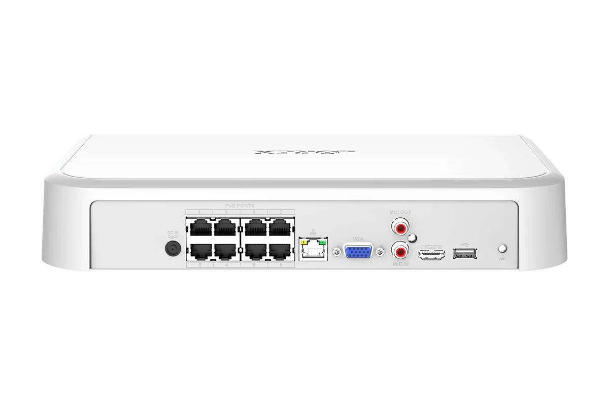 Lorex 4K Ultra HD 16 Camera Capable (8 Wired + 8 Fusion Wi-Fi) 2TB Wired NVR System with 4 IP Smart Security Lighting Cameras - Image 4
