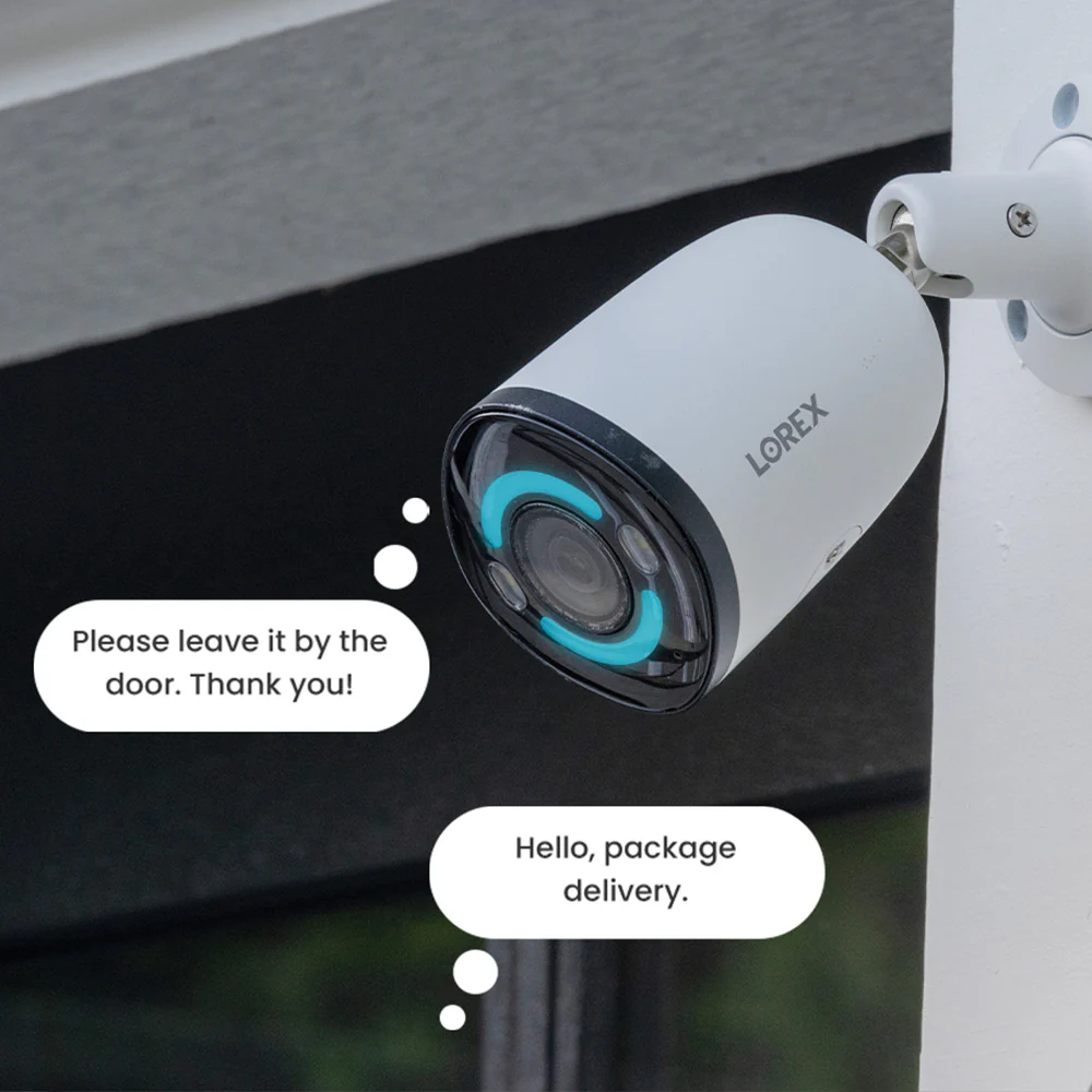 Lorex Fusion NVR with 2 Dual Lens and 6 IP Security Cameras - 4K 16-Channel 2TB Wired System - Image 2