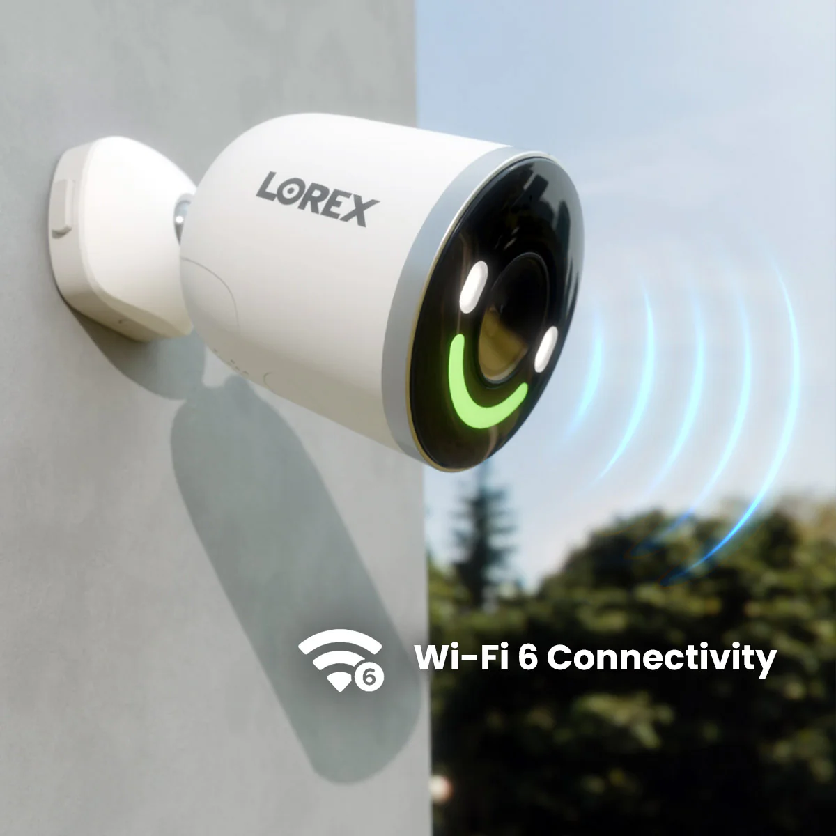 Lorex 2K Floodlight Wi-Fi Camera with 4K Spotlight Wi-Fi 6 Security Camera - Image 2