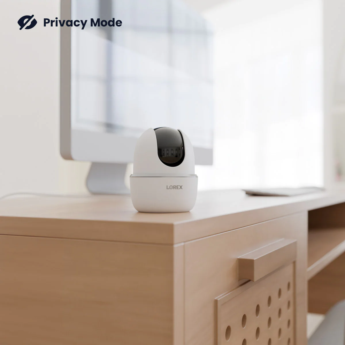 Lorex 2K Indoor Pan-Tilt Wi-Fi Pet Camera (32GB) - Image 5