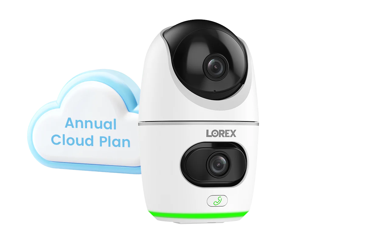 Lorex 2K Dual Lens Indoor Pan-Tilt Wi-Fi Security Camera - Image 6